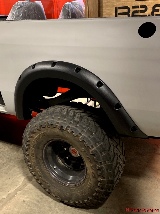 Bolt On Pocket Style Fender Flare Set for 197180 Scout II, Terra or Traveler IH Parts America