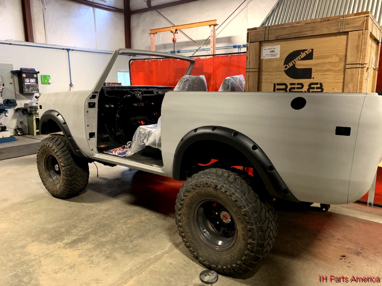 Bolt On Pocket Style Fender Flare Set for 197180 Scout II, Terra or Traveler IH Parts America