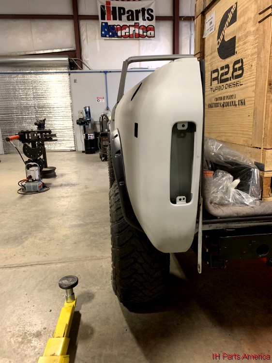 Bolt On Pocket Style Fender Flare Set for 197180 Scout II, Terra or Traveler IH Parts America