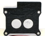 Holley HOLLEY 2 BARREL THICK BASE GASKET HEAT INSULATOR 320 350 2300 HOLLEY H17 