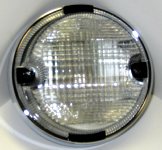 Backup Light Assembly 61-71 Scout 80, Scout 800 & 61-68 IH Pickup - Chrome