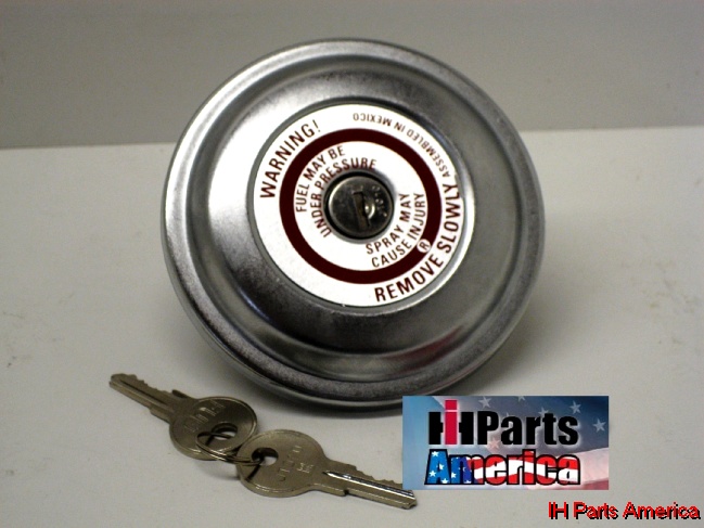 Locking Vented Gas Cap for 1961-71 Scout 80, 800 and 1961-68 IH Pickup or Travelall