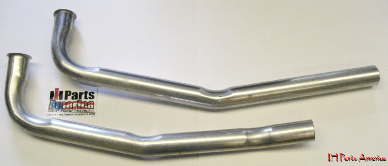 Replacement Exhaust Down Pipe Repair Set for Scout II, Terra, Traveler