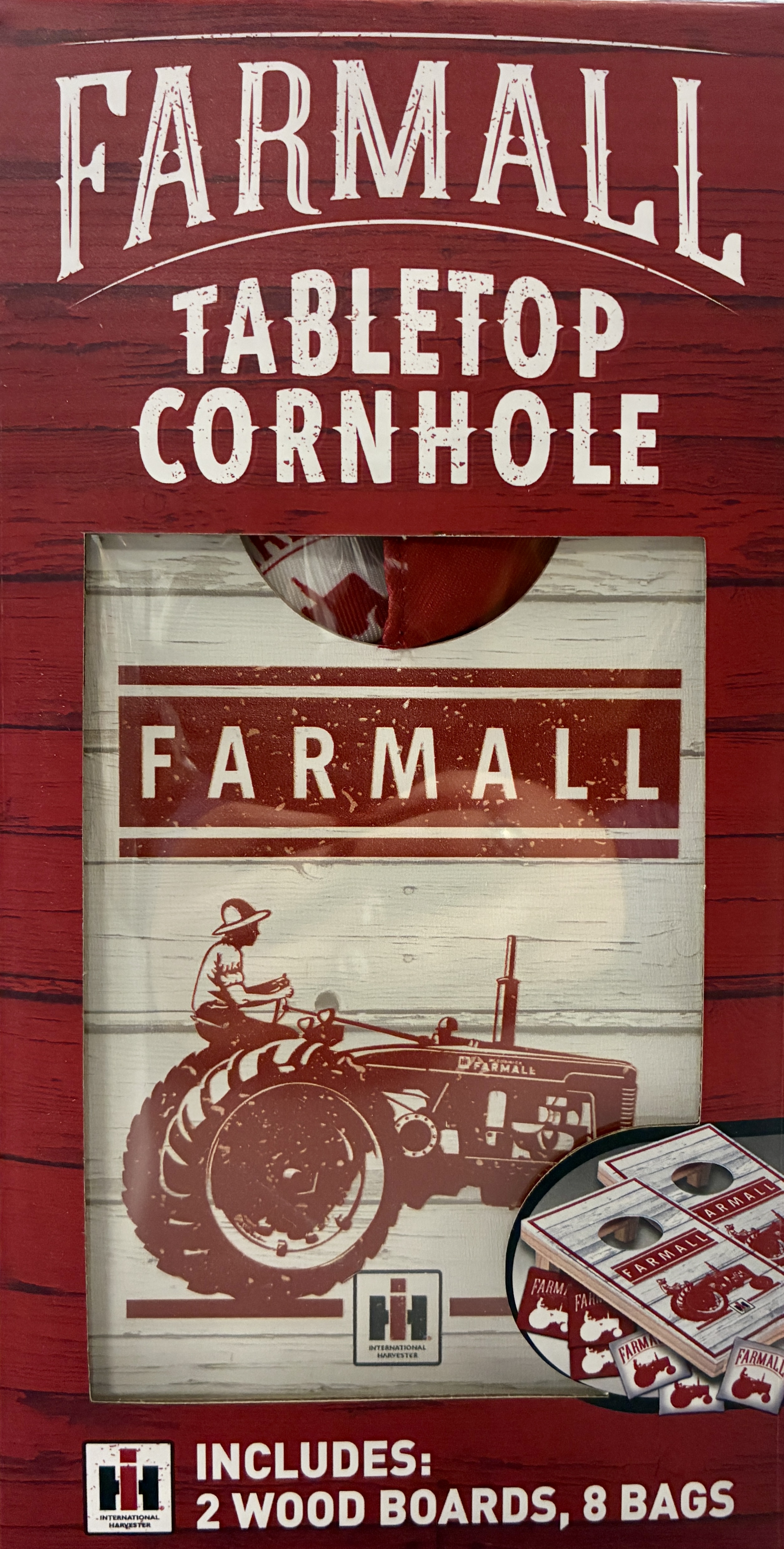 IH Farmall Tabletop Cornhole