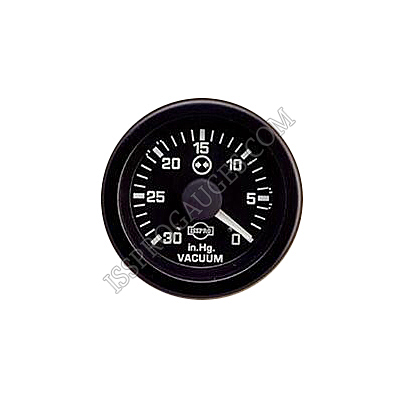 Isspro 2 1/16" EV Style Vacuum Gauge