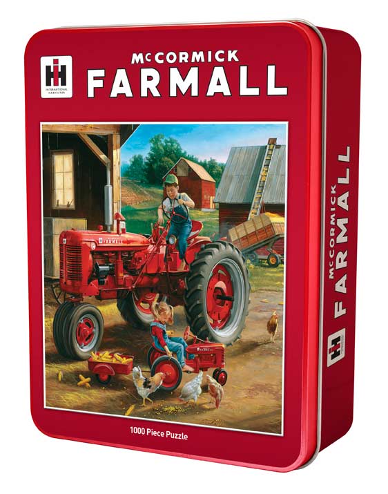 Farmall Friends 1000 Piece Puzzle in Collectible Tin