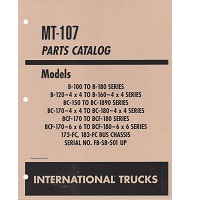 Parts Catalog for International B-100 to B-180 Models