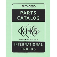 International K-1 to K-5, KB-1 to KB-5 Truck Parts Catalog