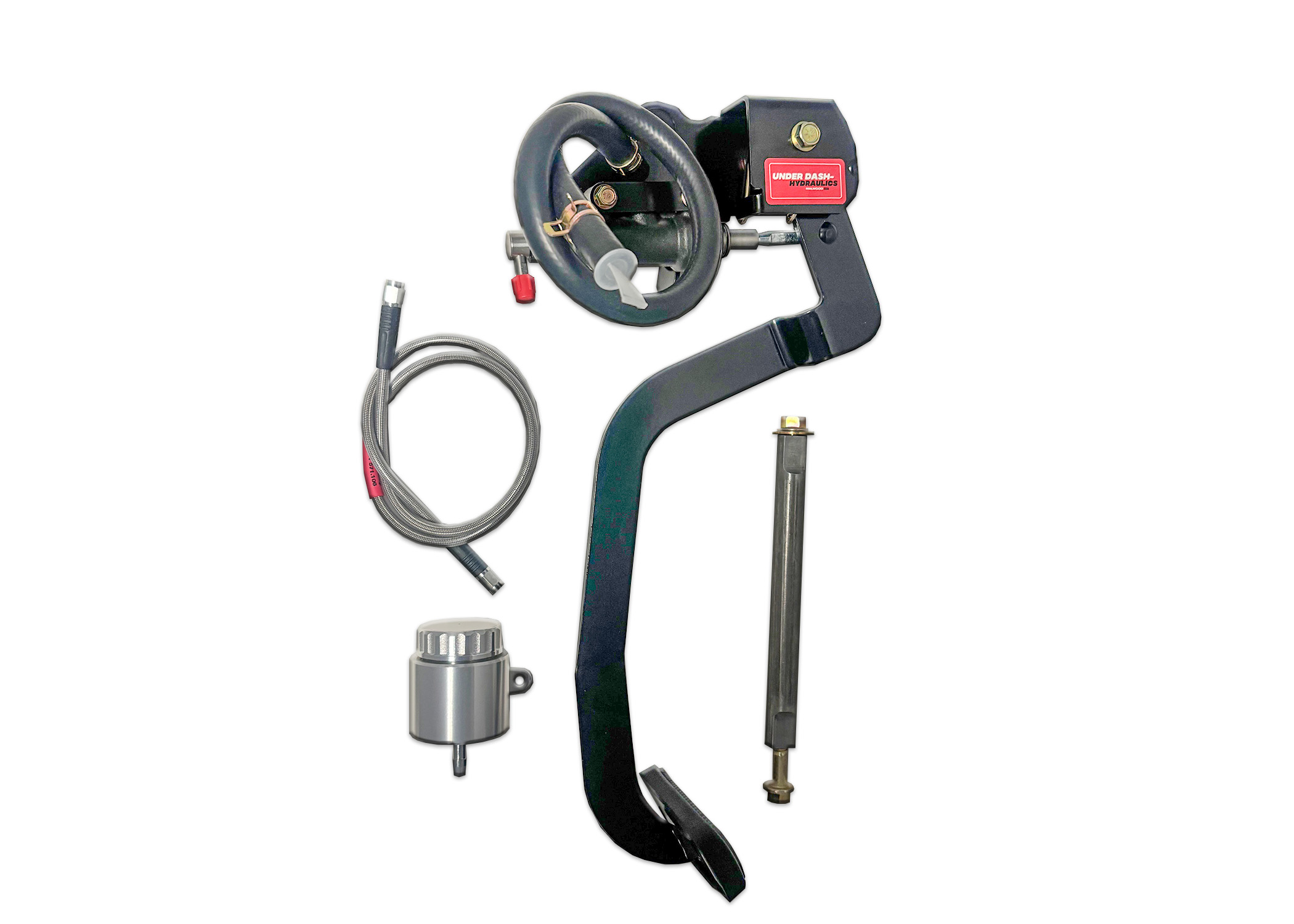 Underdash Hydraulic Clutch Master Cylinder & Pedal Kit for 1971-80 Scout II, Terra or Traveler