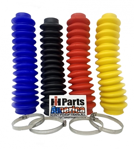 thumbnail image 2 of Rocky Road Teal Universal Shock Absorber Dust Boots – 2 X 11 Inch, Set Of 4, Polyurethane 2 of 6