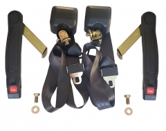 3 Point Seatbelt Kit for 1971-80' Scout II, Terra, Traveler w/ Bucket Seats