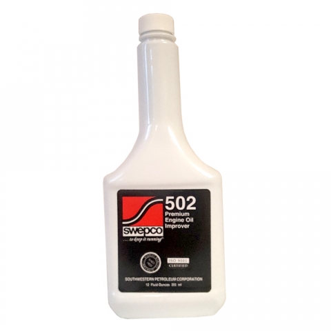 Swepco 502 Engine Oil Improver - 12oz Bottle