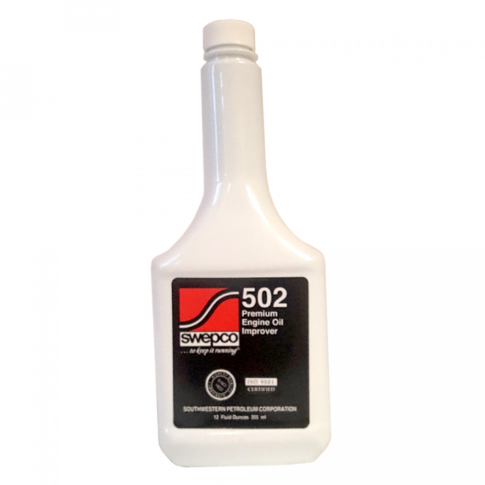 Swepco 502 Engine Oil Improver - 12oz Bottle