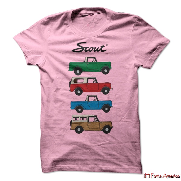CLOSE OUT SALE - Scout Line Up Shirt - Light Pink - SAVE 25%