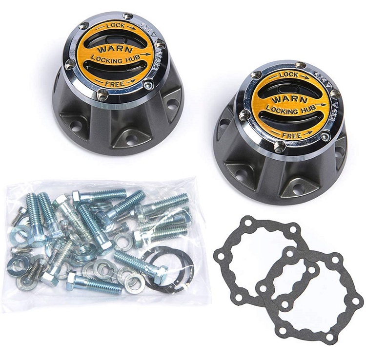 Warn Locking Hub Set for IH Pickup or Travelall w/ External Bolted Hubs