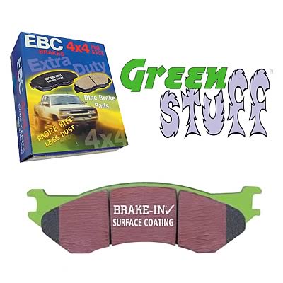 EBC 7000 Series Front Brake Pad Set for 1974-80 Scout II, Terra or Traveler