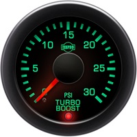 Isspro EV2 Electric Turbo Boost Gauge 0-30 Psi