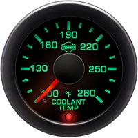 Isspro EV2 Electric Water Temp Gauge 100-280*