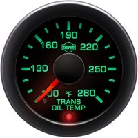 Isspro EV2 Electric Transmission Temp Gauge 100-280*