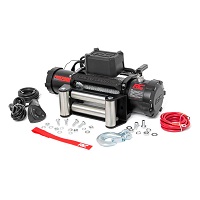 Rough Country 12000LB Pro Series Electric Winch with Steel Cable